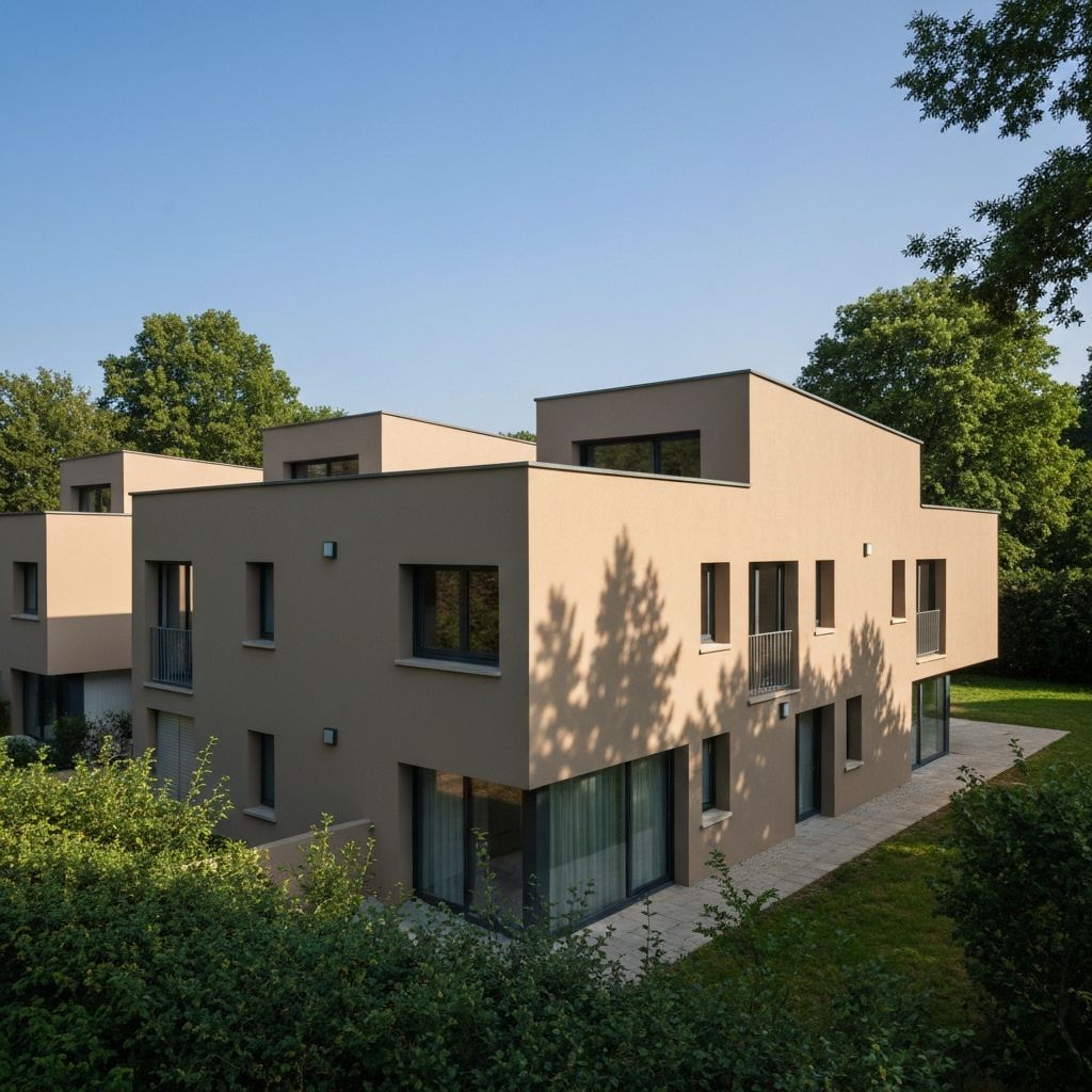 Immeuble de studios moderne en France